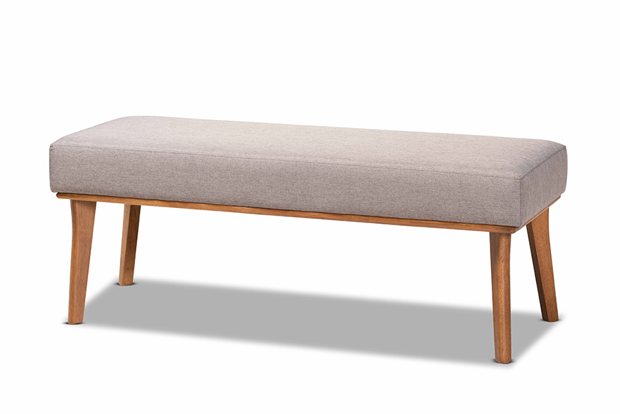 Baxton Studio Odessa Dining Bench - Thumbnail 2