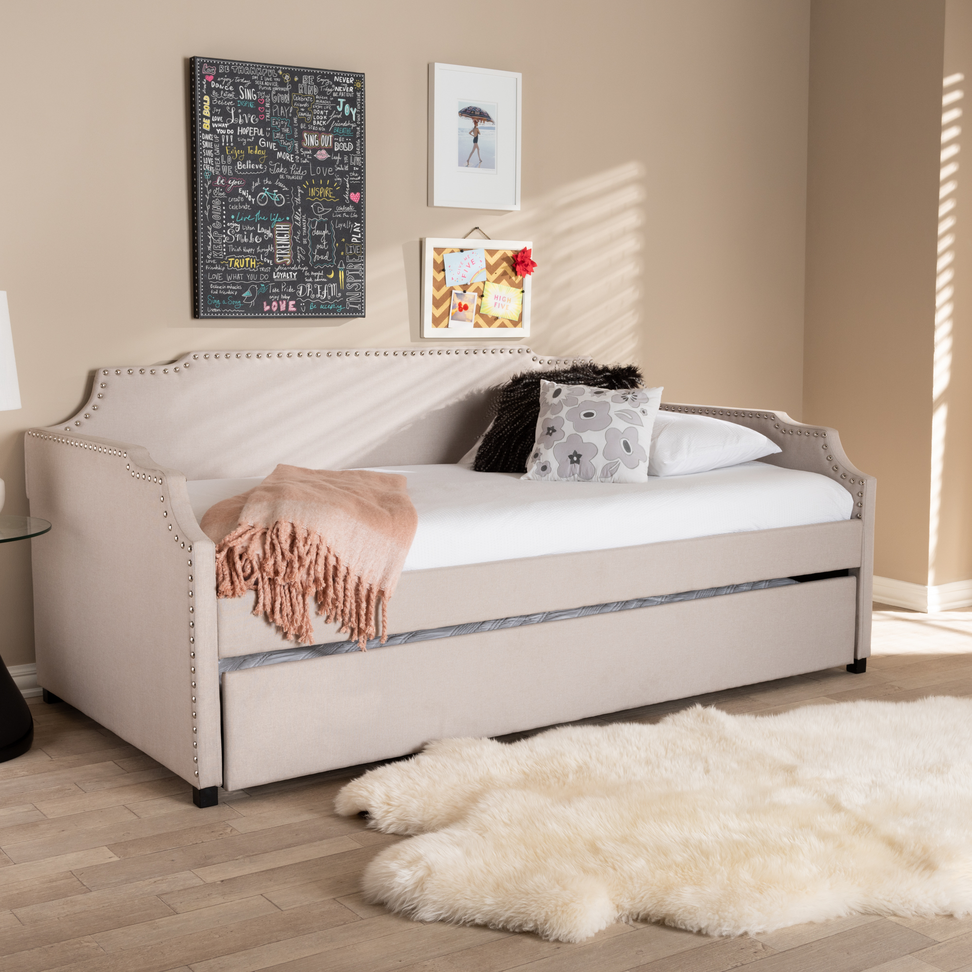 Contemporary Design Daybeds By Ally, Twin Size Guest Bed